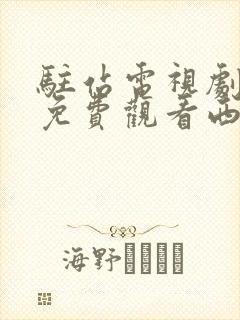 驻站电视剧全集免费观看西瓜影院