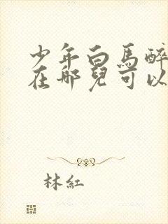 少年白马醉春风在哪儿可以看