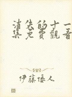 消失的十一层全集免费观看