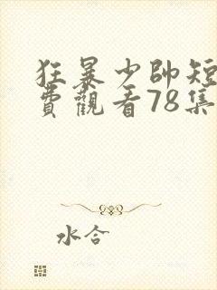 狂暴少帅短剧免费观看78集封面