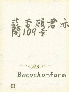 苏杳顾君亦笔趣阁109章