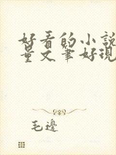 好看的小说高质量文笔好现代