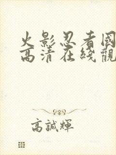 火影忍者国语版高清在线观看