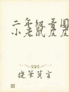 二年级看图写话小老鼠皮皮过生日封面