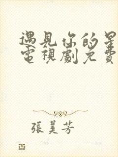 遇见你的星期八电视剧免费观看