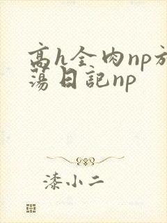 高h全肉np放荡日记np