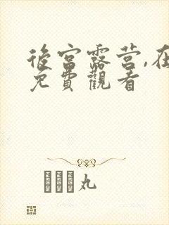 后宫露营,在线免费观看