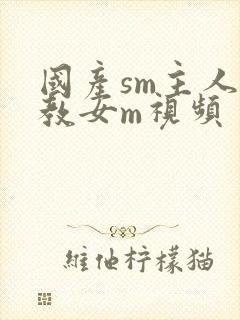 国产sm主人调教女m视频