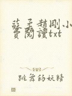 苏柔赵刚小说免费阅读txt