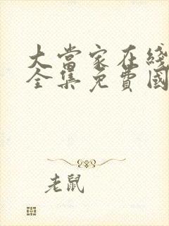 大当家在线观看全集免费国语高清