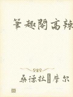 笔趣阁高辣文