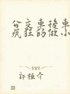 公交车后车座的疯狂的做小封面