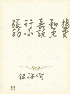 张行长和杨雨婷的小说免费阅读