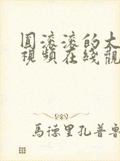 圆滚滚的大扔子视频在线观看免费