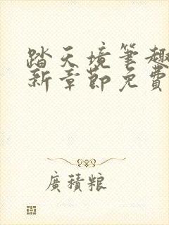 踏天境笔趣阁最新章节免费阅读封面