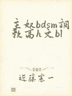 主奴bdsm调教高h文bl