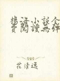 杨洛小说全文免费阅读无弹窗最新章节