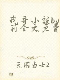 我哥小说by雪莉全文免费阅读完结