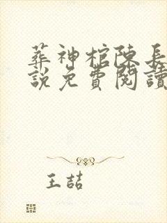 葬神棺陈长安小说免费阅读全文