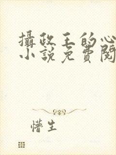 摄政王的心上娇小说免费阅读