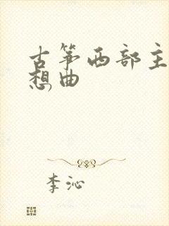 古筝西部主题畅想曲封面