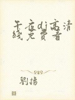 午夜dj高清在线免费看