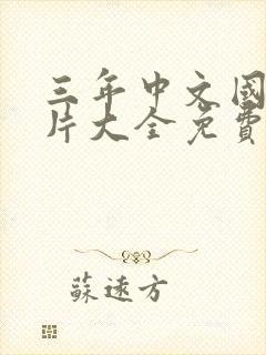 三年中文国语大片大全免费观看