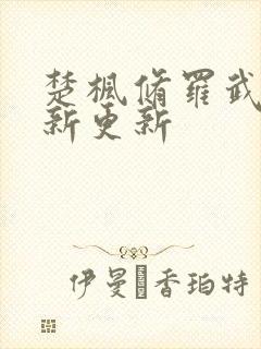 楚枫修罗武神最新更新