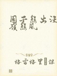 团子熊出没之雪岭熊风封面