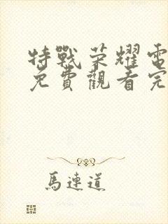 特战荣耀电视剧免费观看完整版