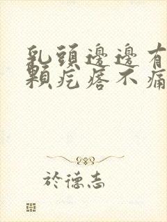 乳头边边有一颗颗疙瘩不痛不痒