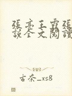 张亮王霞张鹏小说全文阅读