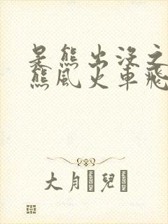 是熊出没之雪岭熊风火车飞上天了