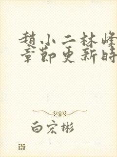 赵小二林峰最新章节更新时间