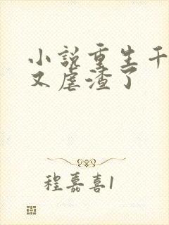 小说重生千金她又虐渣了封面