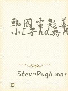 韩国电影善良的小[子hd无删减中文封面