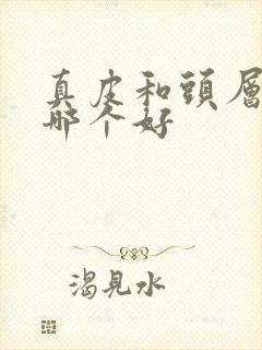 真皮和头层牛皮哪个好