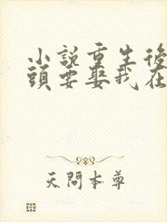 小说重生后死对头要娶我在线阅读