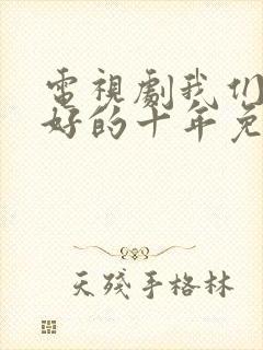 电视剧我们最美好的十年免费观看