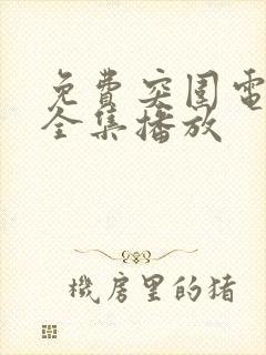 免费突围电视剧全集播放