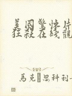 美国惊悚片末路狂杀在线观看封面