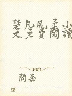 楚凡风柔小说全文免费阅读最新章节