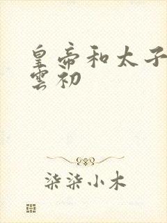 皇帝和太子妃h云初