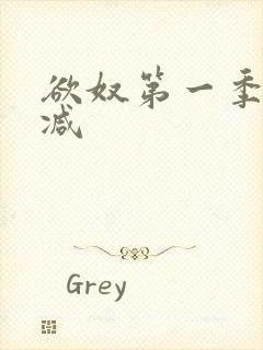 欲奴第一季无删减