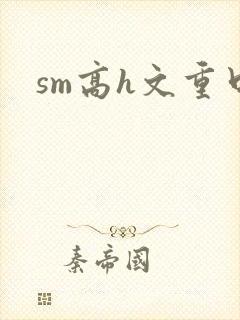 sm高h文重口封面
