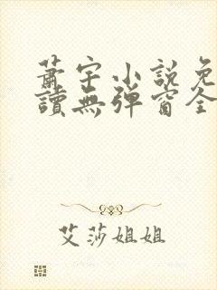 萧宇小说免费阅读无弹窗全文