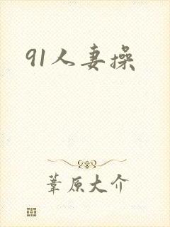 91人妻操