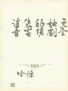 消失的她免费观看电视剧全集高清