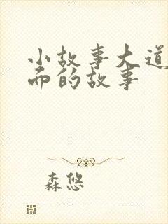 小故事大道理里面的故事