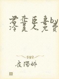 君夺臣妻by清冷美人免费阅读全文封面